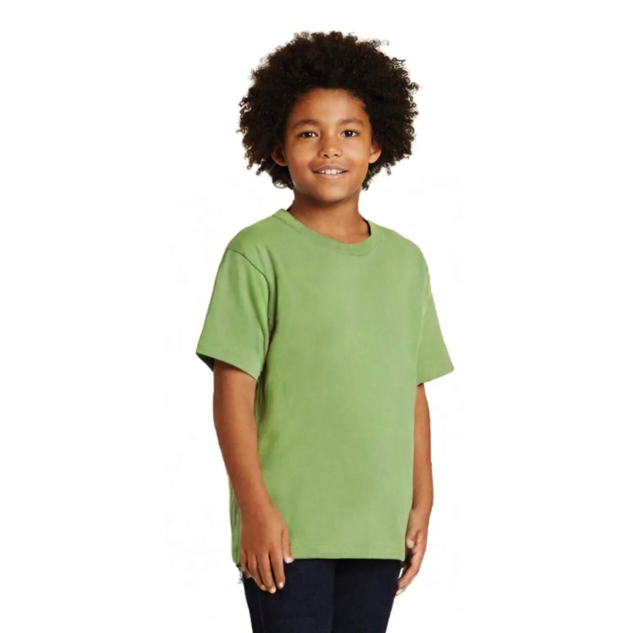 12 Pack Gildan® Heavy Cotton Youth Crewneck Short Sleeve T-Shirt for Sports & Customizable Blank Tee